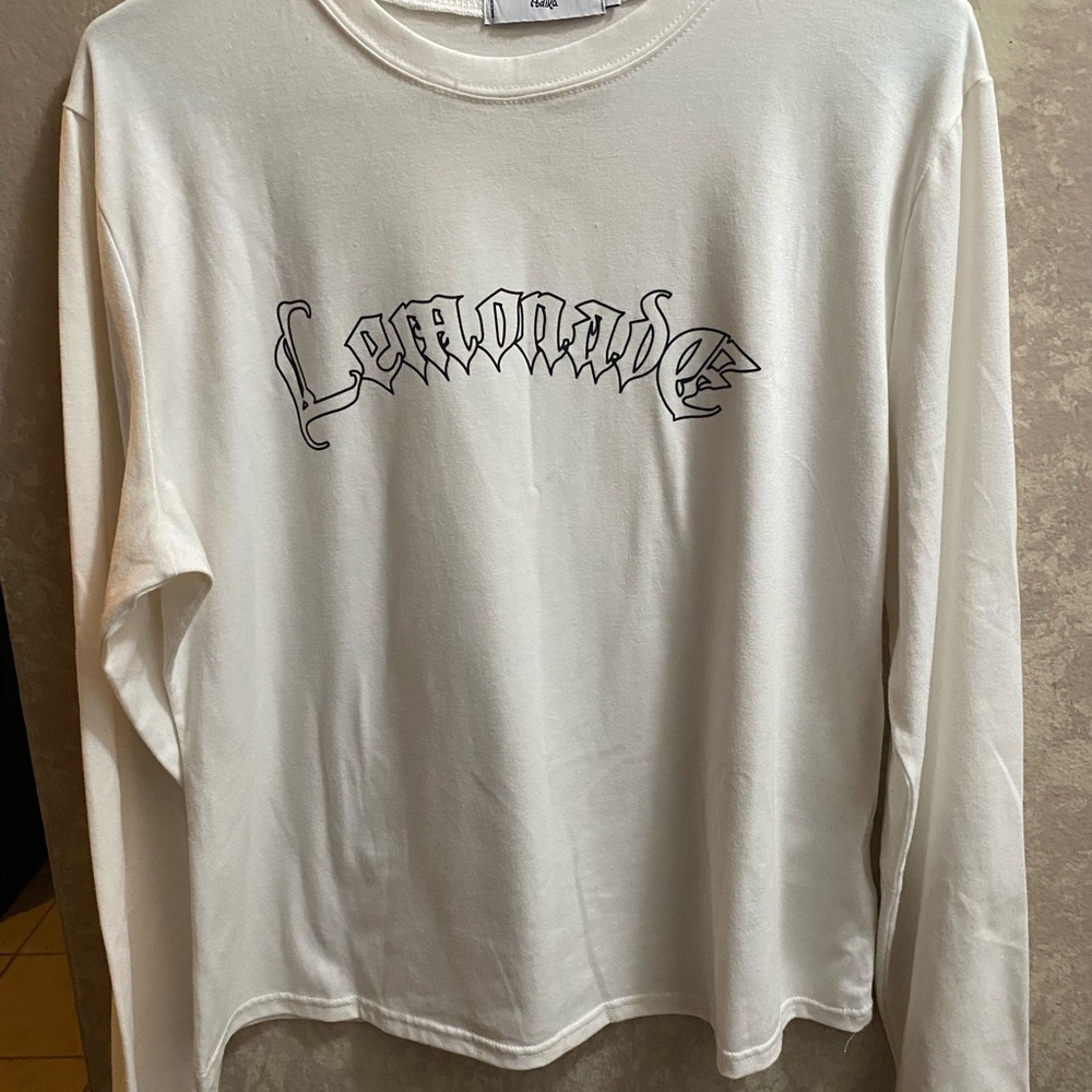 New Adika white long sleeve